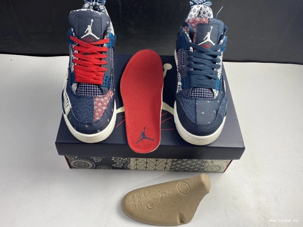 Rep Onekick 4 SE CW0898-400 Retro Sashiko Air Jordan 0606